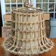 Large rattan suspension in the 1960s