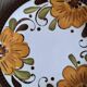 Set 6 assiettes dessert Boch Paradisio 1966
