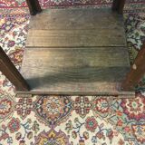 Old African engraved wooden side table