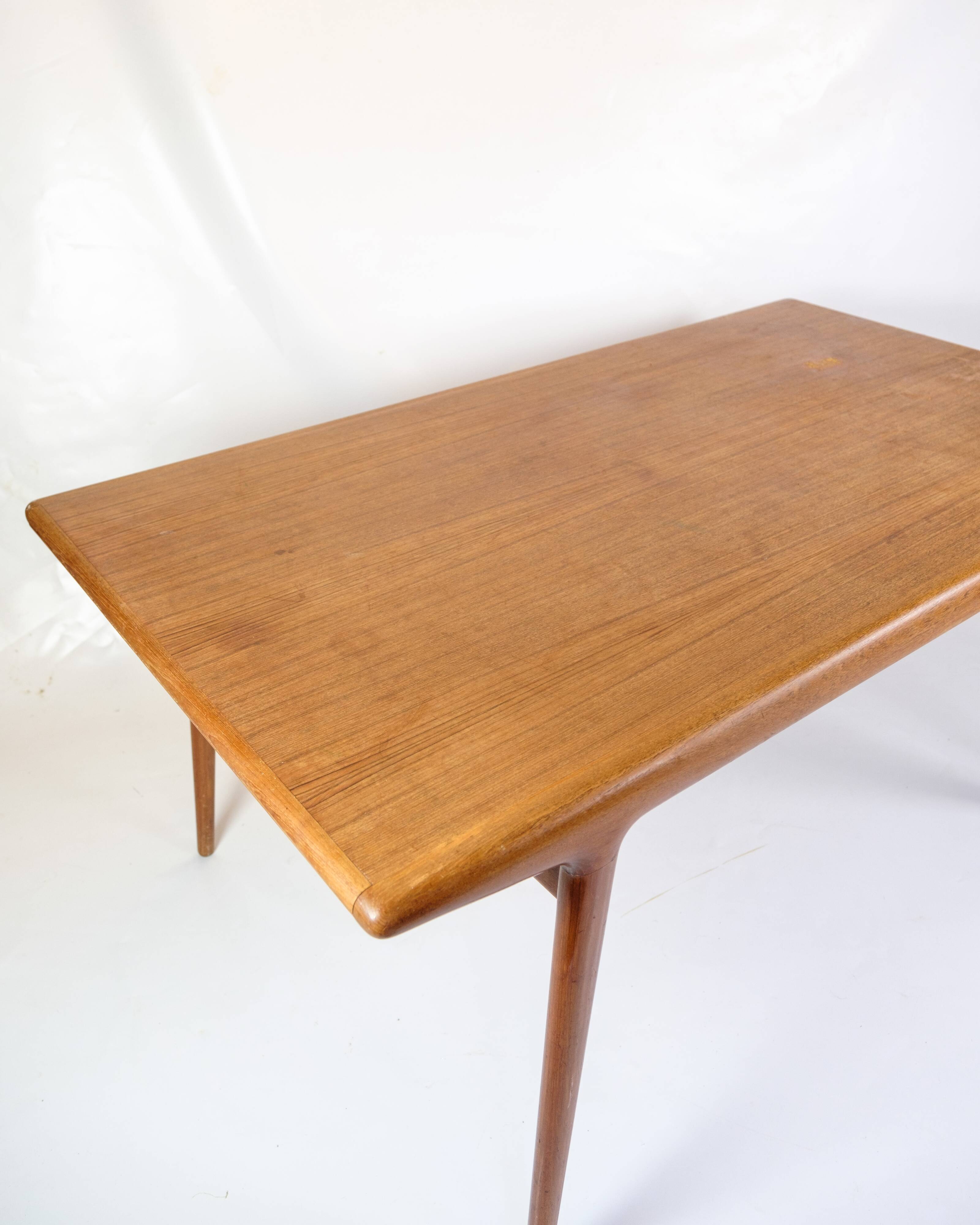 Dining Table Made In Teak By Johannes Andersen For Uldum Møbelfabrik From 1960s