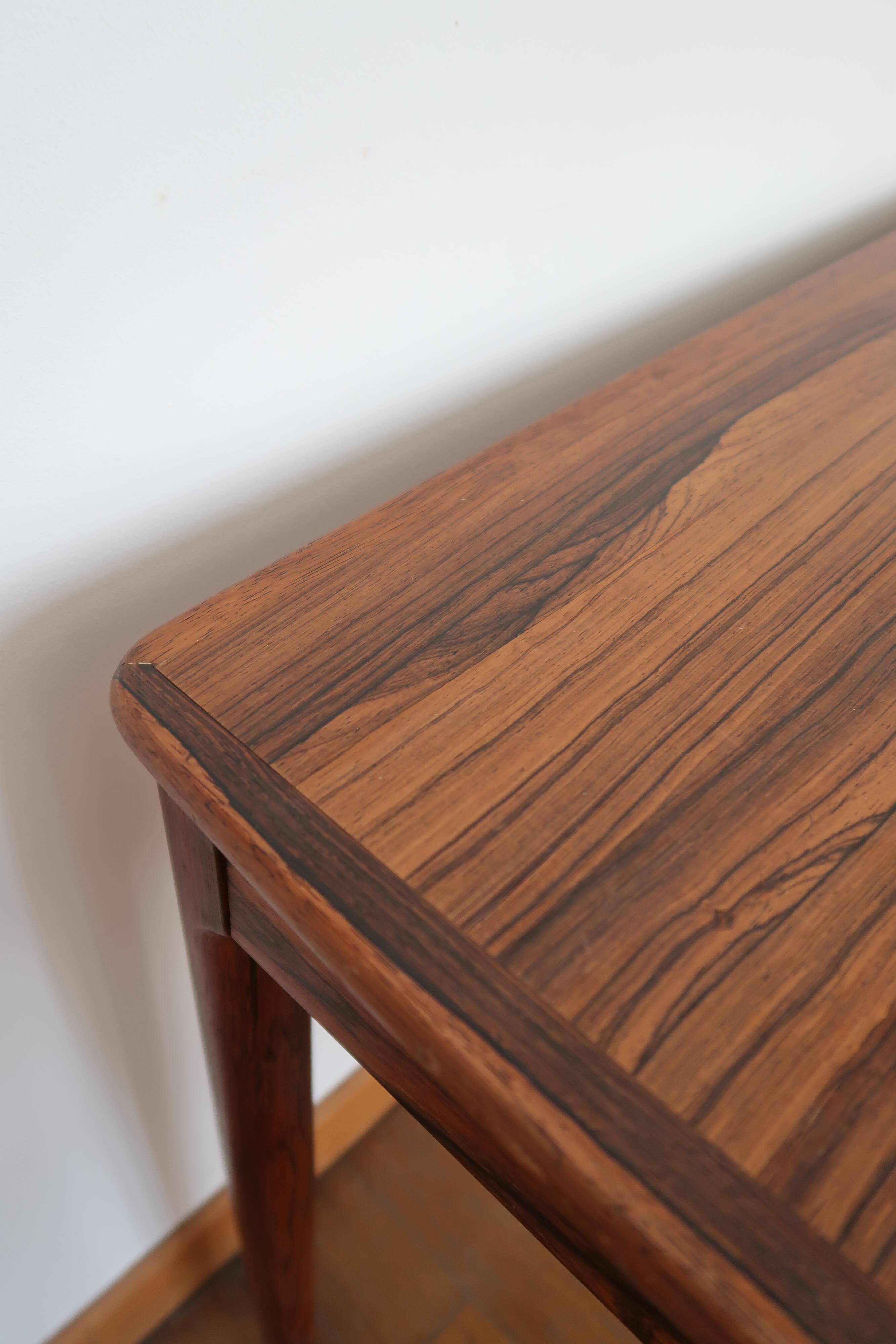 Rosewood coffee table made in Sweden