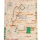 Berber Boujaad rug in coloured wool