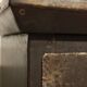 Pair of metal furniture in Louis-Philippe style