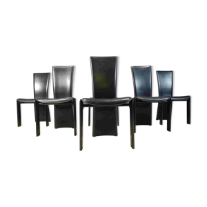 6 chaises de salle à