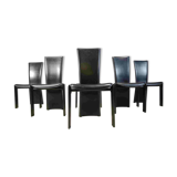 Vintage dining chairs by Pietro costantini, 1980s, set of 6