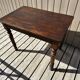 Bistro table in walnut