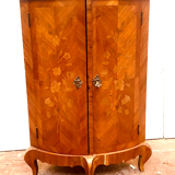 Curved neckline Louis XV style rosewood inlaid XX century