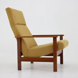 1960s Teak Adjustable Highback Armchair, Denmark