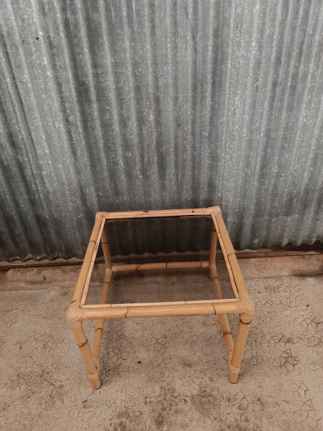 Bamboo / rattan coffee table