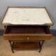 Small mahogany side table in Louis XVI style.