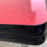 Red Formica table