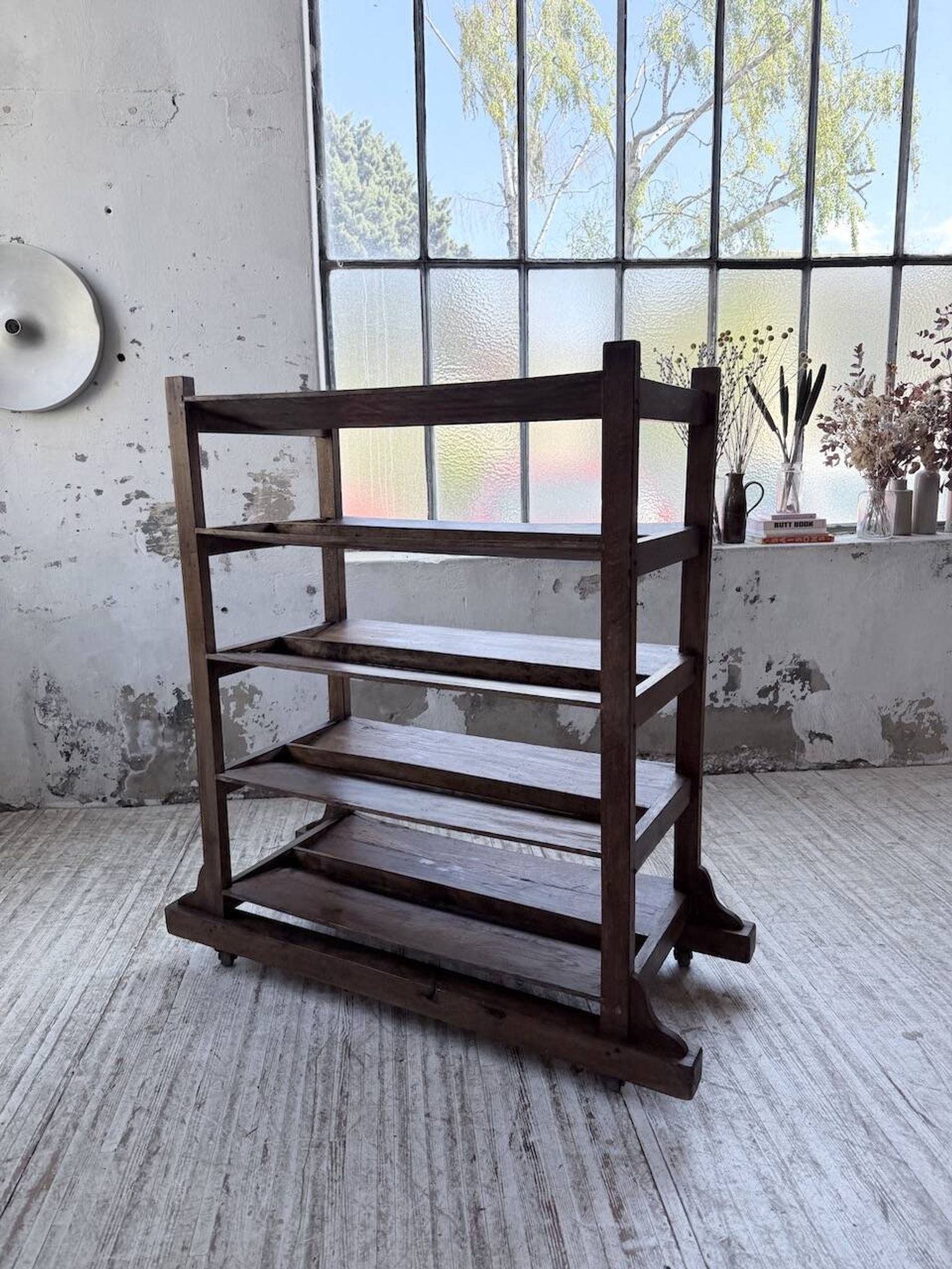 Old bakery shelf from the 1950s.