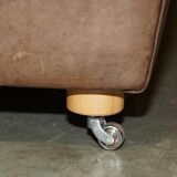 Large leather loveseat Terence Conran Chelsea