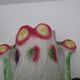 Vases and gardener "onnaing" in art nouveau dabsin