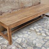 Old Burmese teak bench