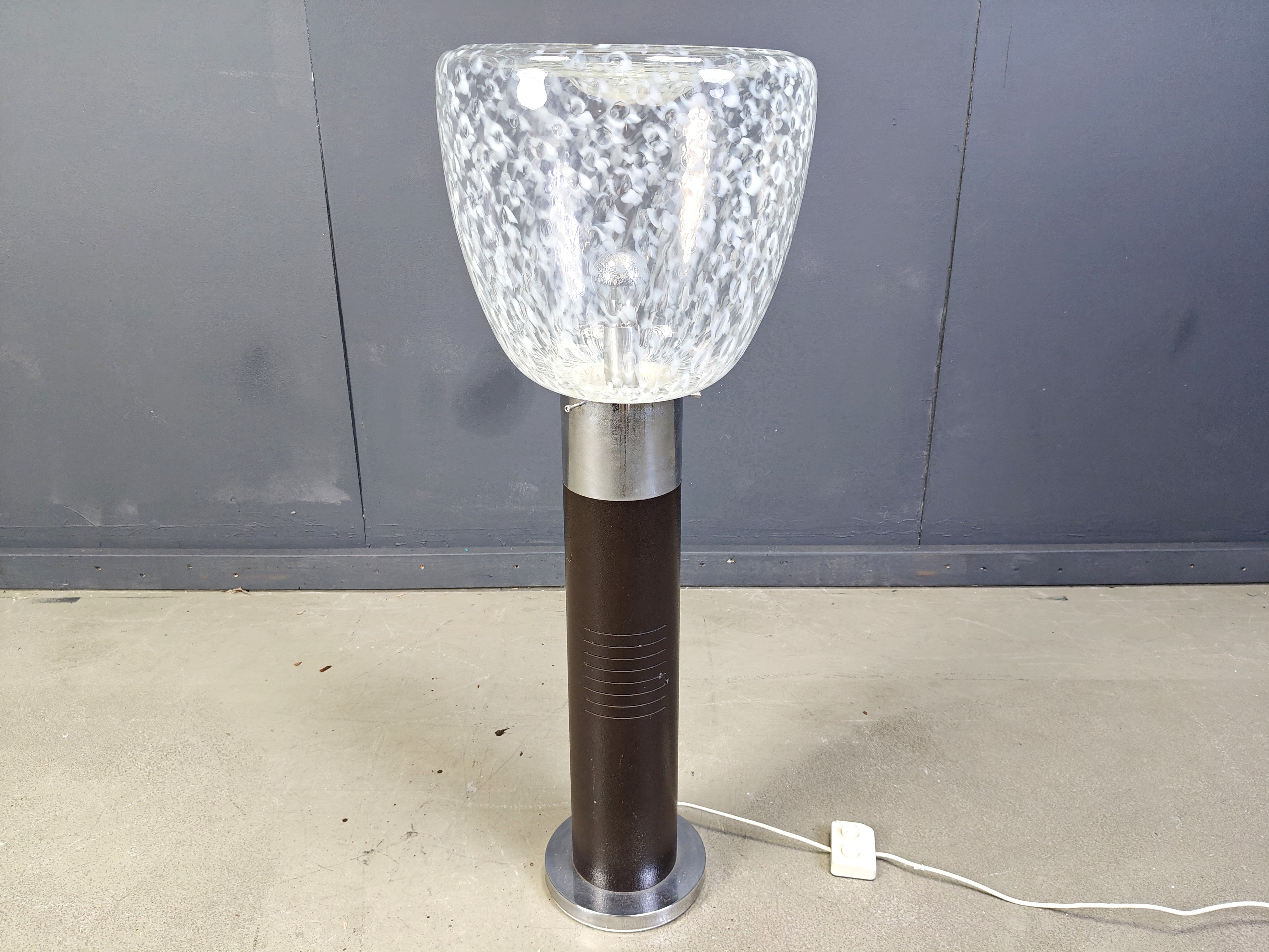 Vintage floor lamp by Mazzega, 1960s