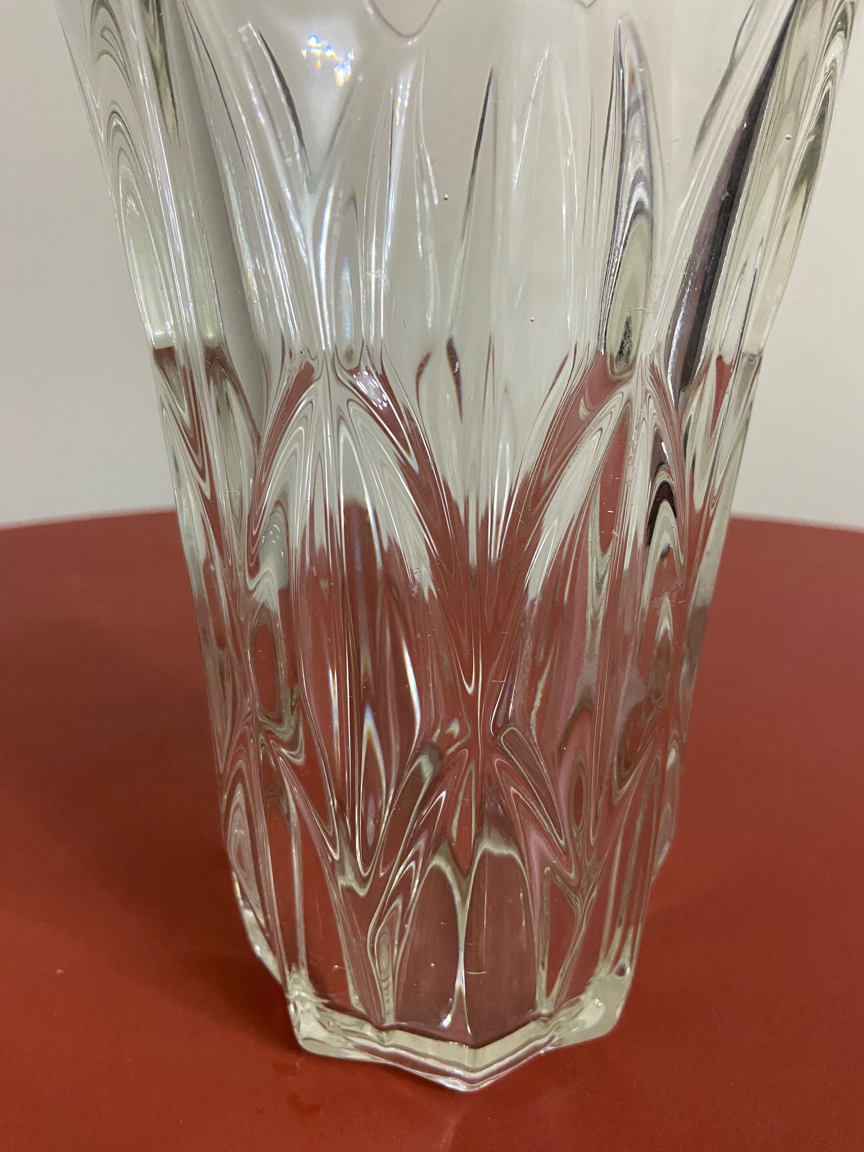 Old glass vase