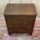 Commode anglaise en acajou des années 1930