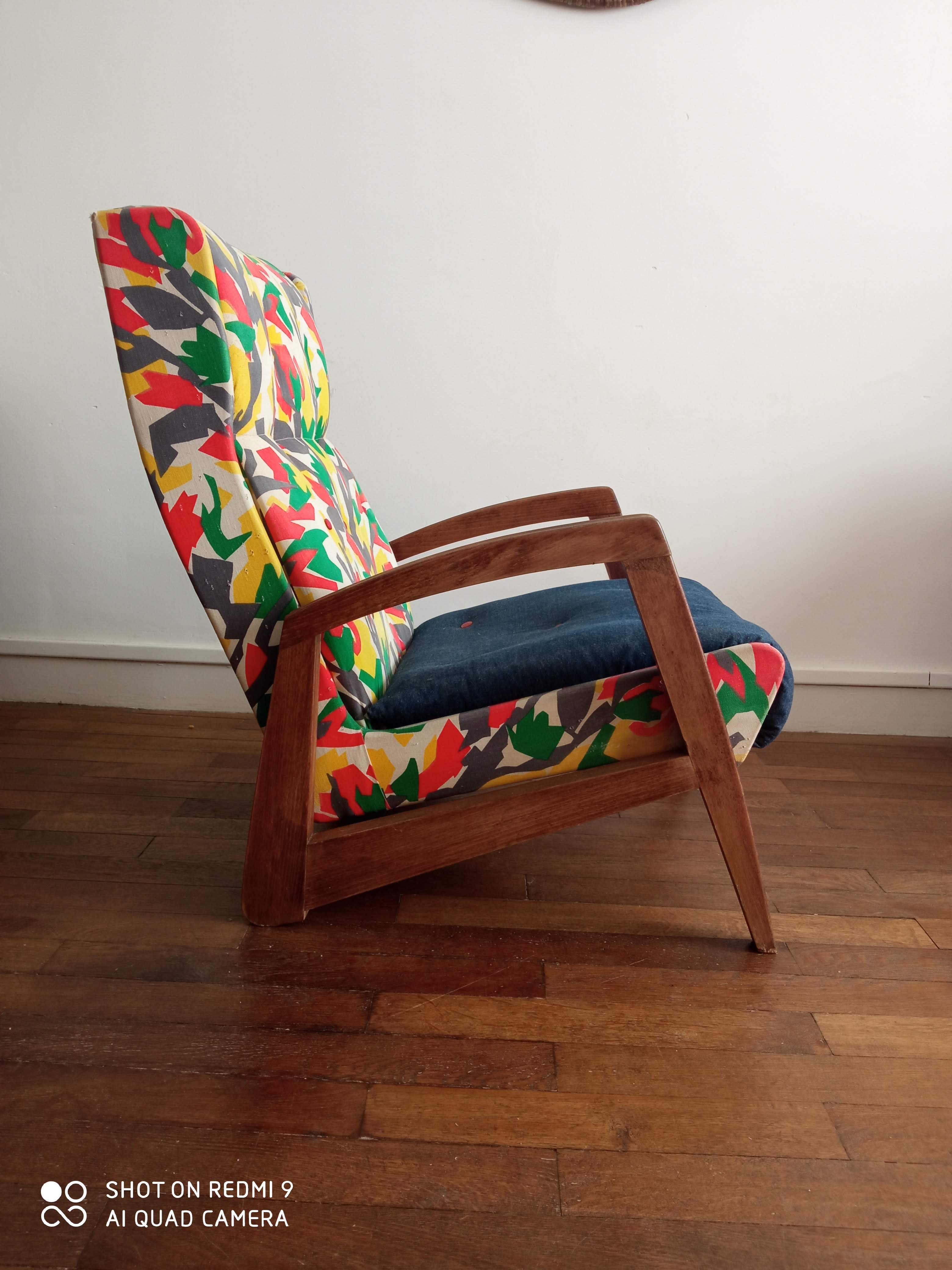 Fauteuil kangourou vintage