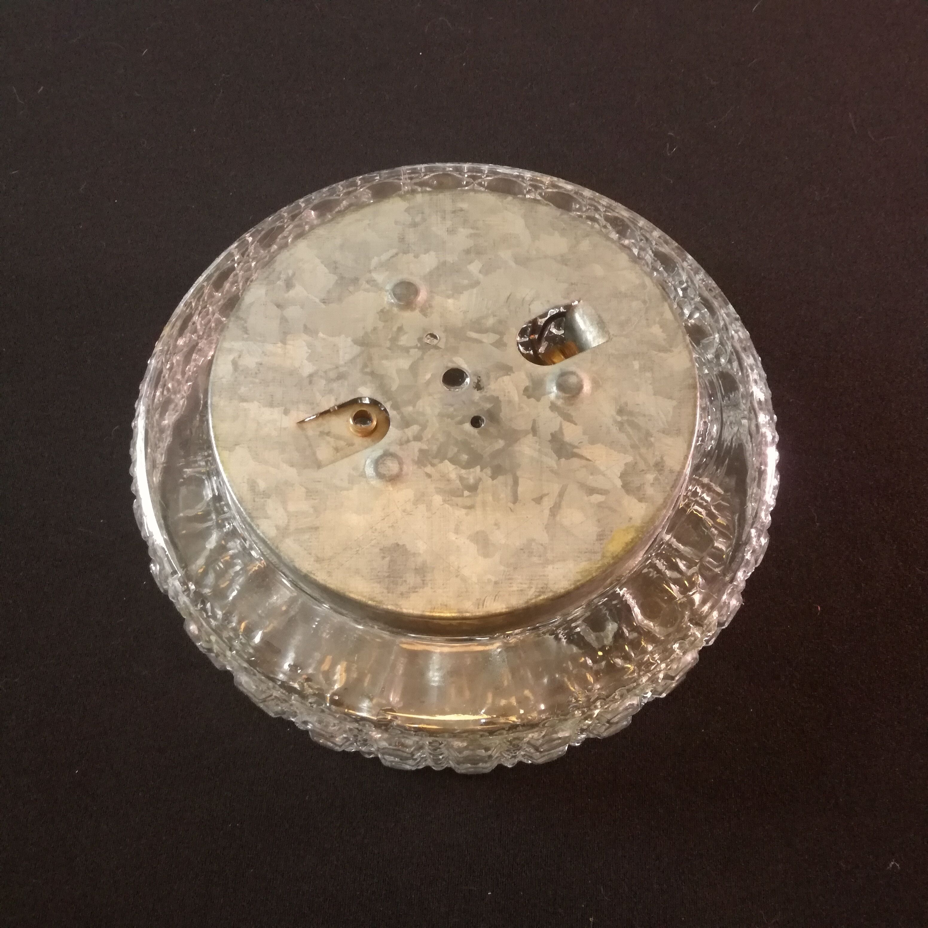 Round glass ceiling light Ø25