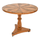 Guéridon à décor rayonnant