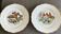 Vintage Limoges Porcelain Hunting Plates - Hand-Painted Equestrian x 2