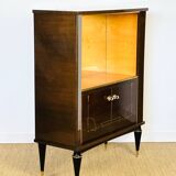 Vitrine art déco en acajou 1940