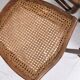 Set of 5 old cane chairs.