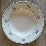 5 antique Gien Micheline soup plates