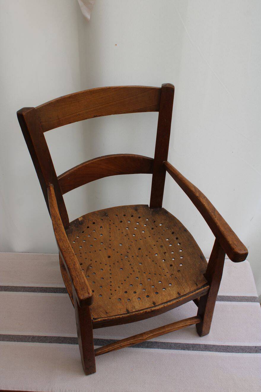 Child's wooden chair
