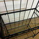 Antique wrought iron shelf