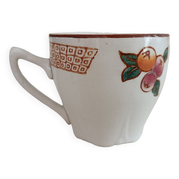 Tasse terre de fer Longwy