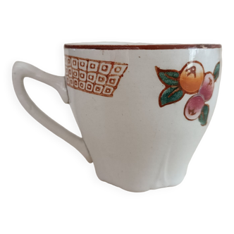 Tasse terre de fer Longwy