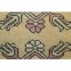 Vintage Turkish Oushak Handmade Wool Cotton Yellow Area Rug 119X210