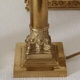 Pair of Lamp Feet in XXth Bronze