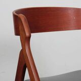 Pair of chairs by Henning Kjaernulf for Boltinge Stolefabrik, 1960