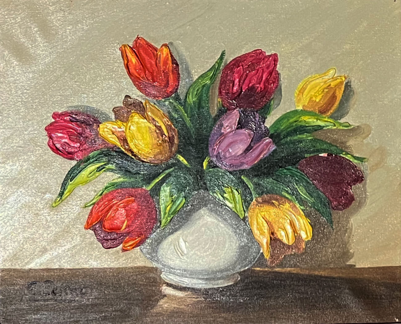 "Tulips" by F Ecker