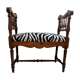 Zebra bench