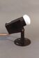 Lita 1950 wall lamp in vintage brown metal.