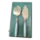 Antique fish service 2 pieces in box – Belle Époque silverware