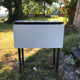 Table formica feet tubes bar