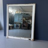 Miroir blanc vintage