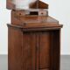 Bureau debout antique / comptoir / table d'écriture anglaise du 19ème siècle