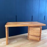 Articulated desk 1950-1960 solid pine