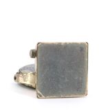 World map perpetual calendar paperweight, 1950s