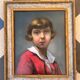 Tableau , portrait de jeune fille 1934