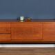 Long retro teak 1960s white & newton 'chilgrove' sideboard