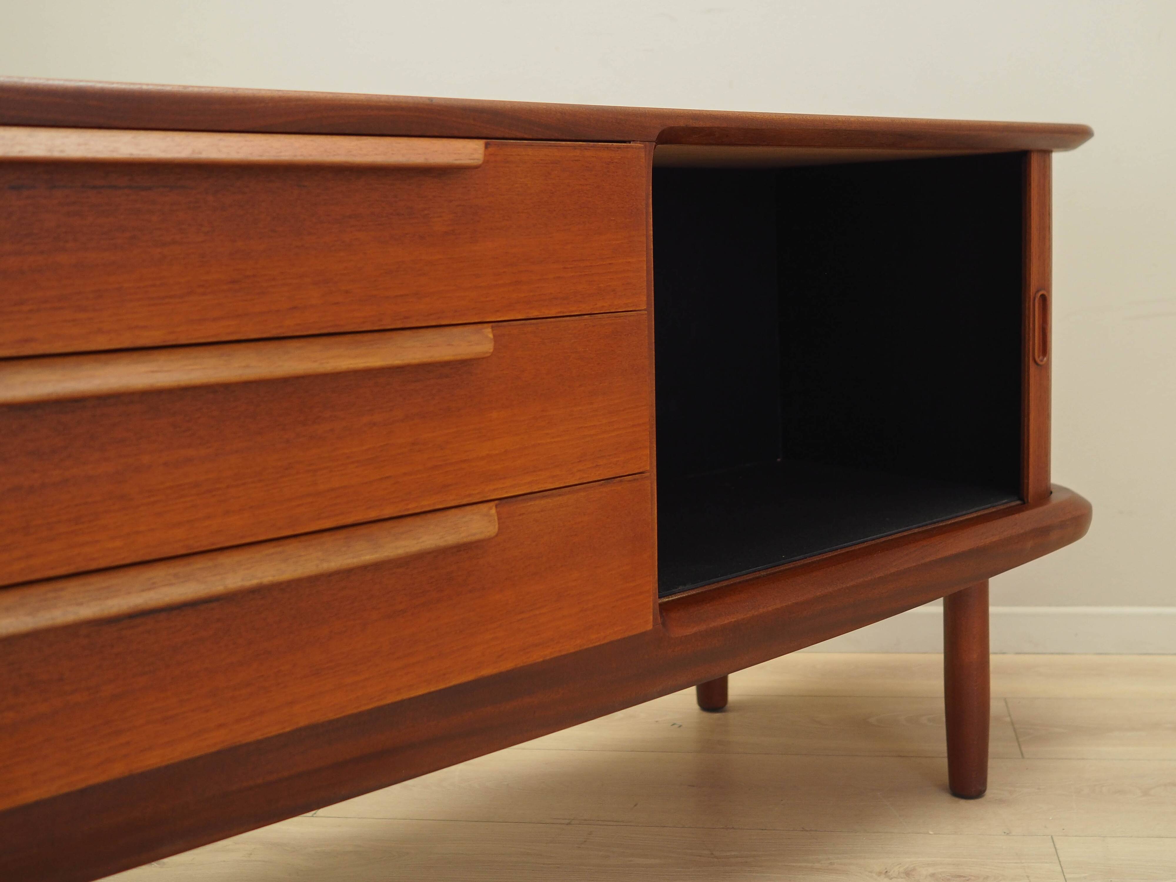 Teak sideboard, Danish design, 1970s, production: Denmark