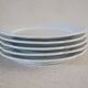 5 Charles Pillivuyt porcelain plates