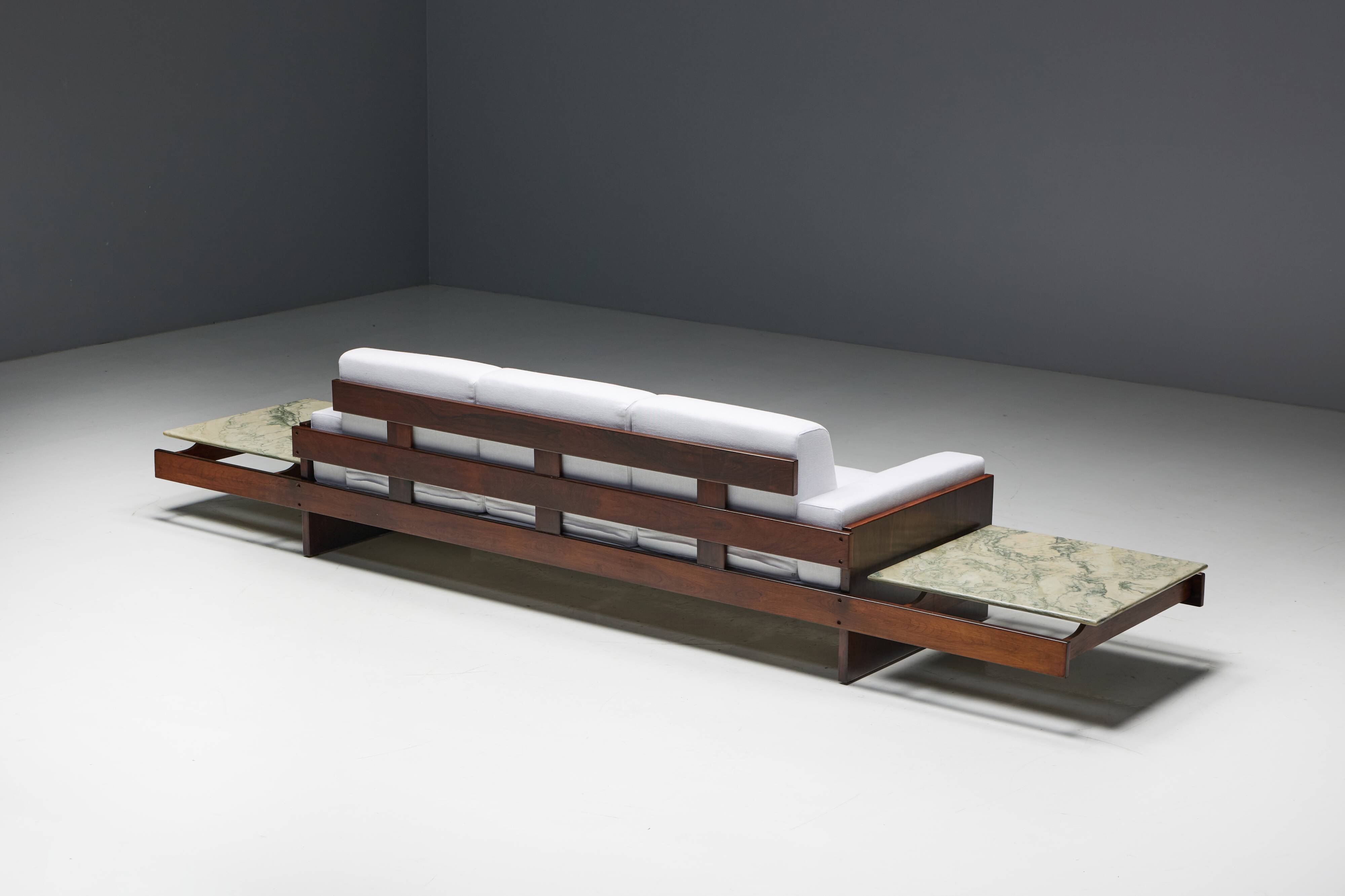 "Celina" Sofa by Muniz Zylberberg, Brazil, 1966